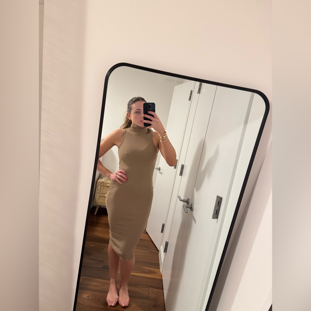 Bodycon Neutral Dress